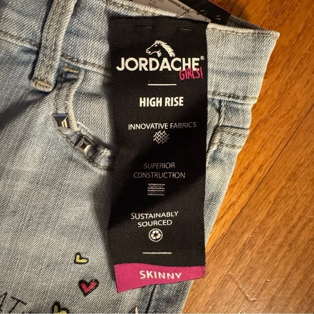 NWT Jordache Blue Skinny Jeans Girls Size 12